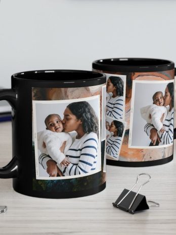 Patch mug with print